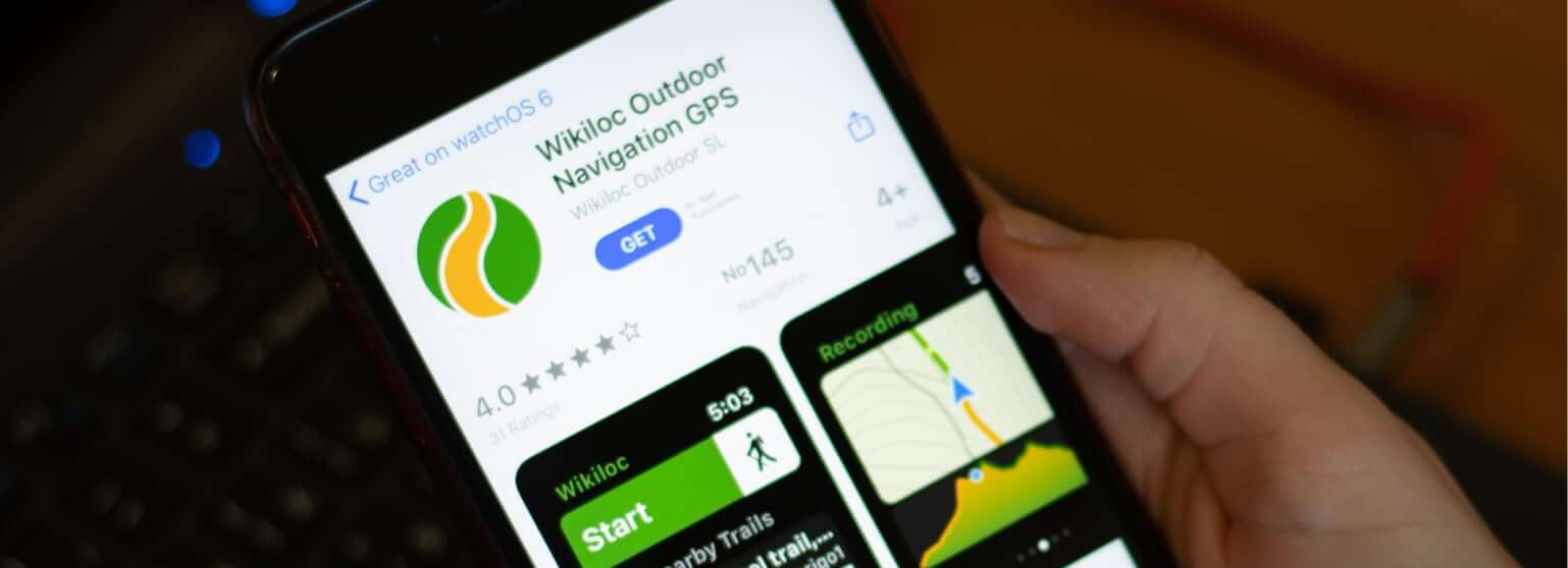 apps de senderismo y rutas en bici avatel wikiloc